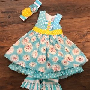 New with Tags 2T Serendipity Clothing Co Dress